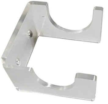 Clear acrylic cooling handpiece holder