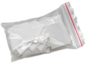 Pack of lint-free wipes