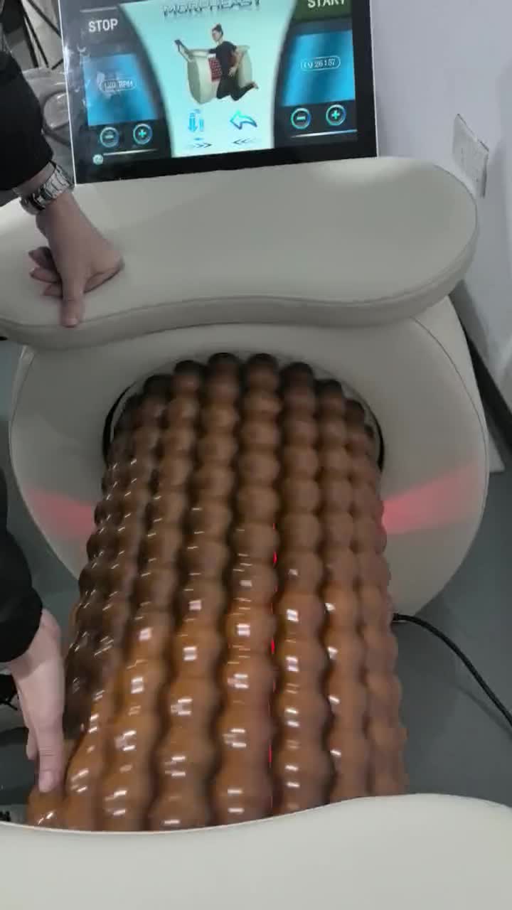 Body roller massage system development preview