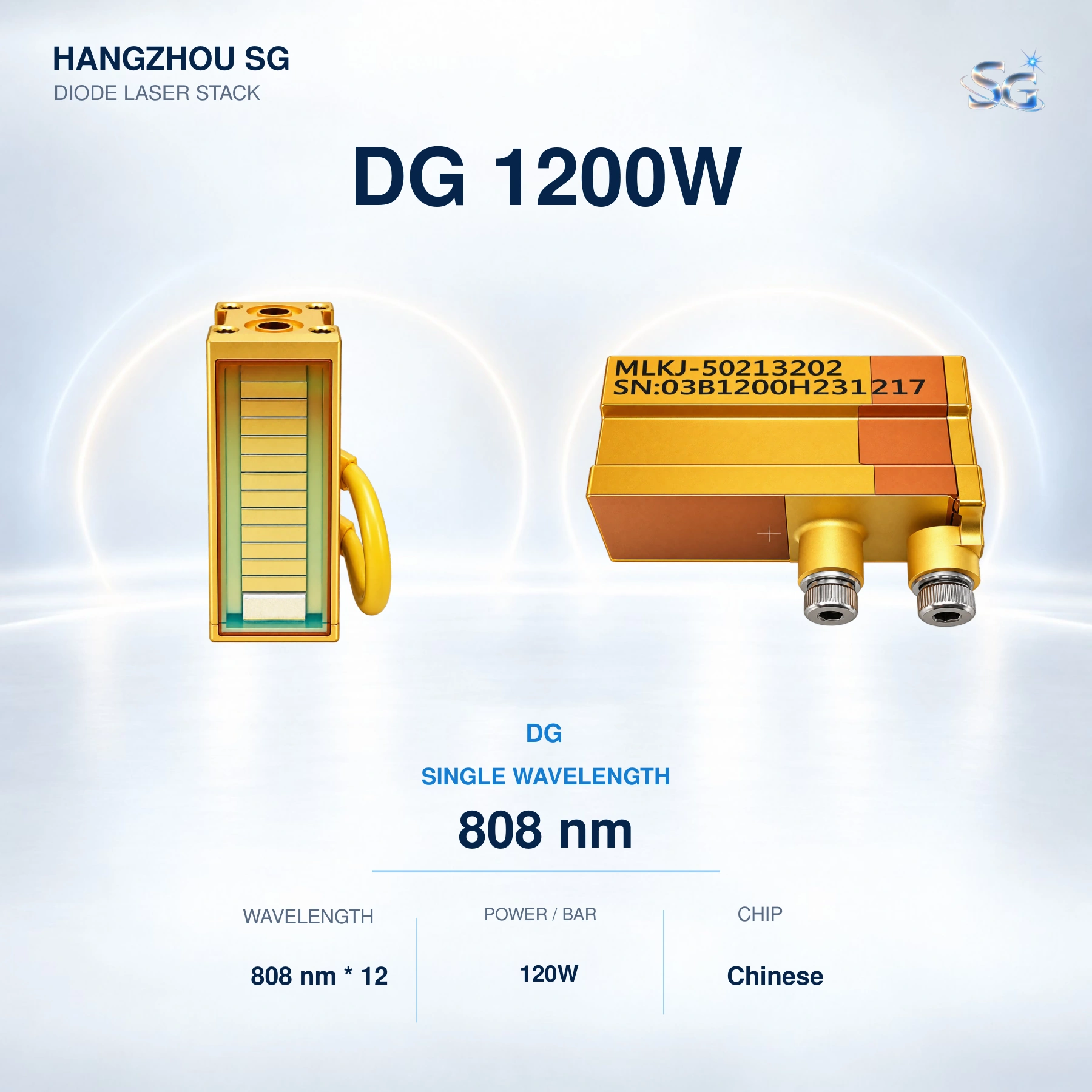 1200W Diode Laser Stacks catalog, original page 24