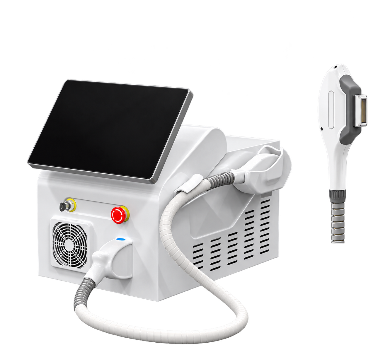 White LY06 portable SHR machine, side view